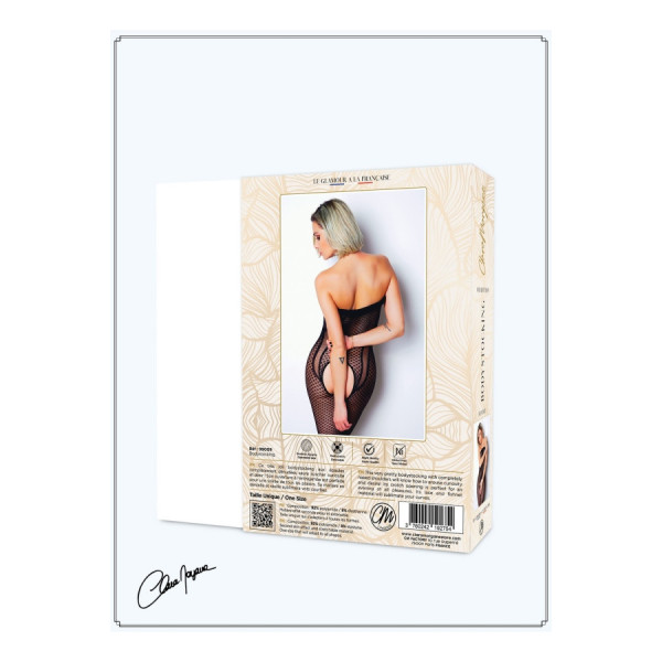 Bodystocking fantaisie sans manche - Le Numéro 20 - Collection Bodystocking 